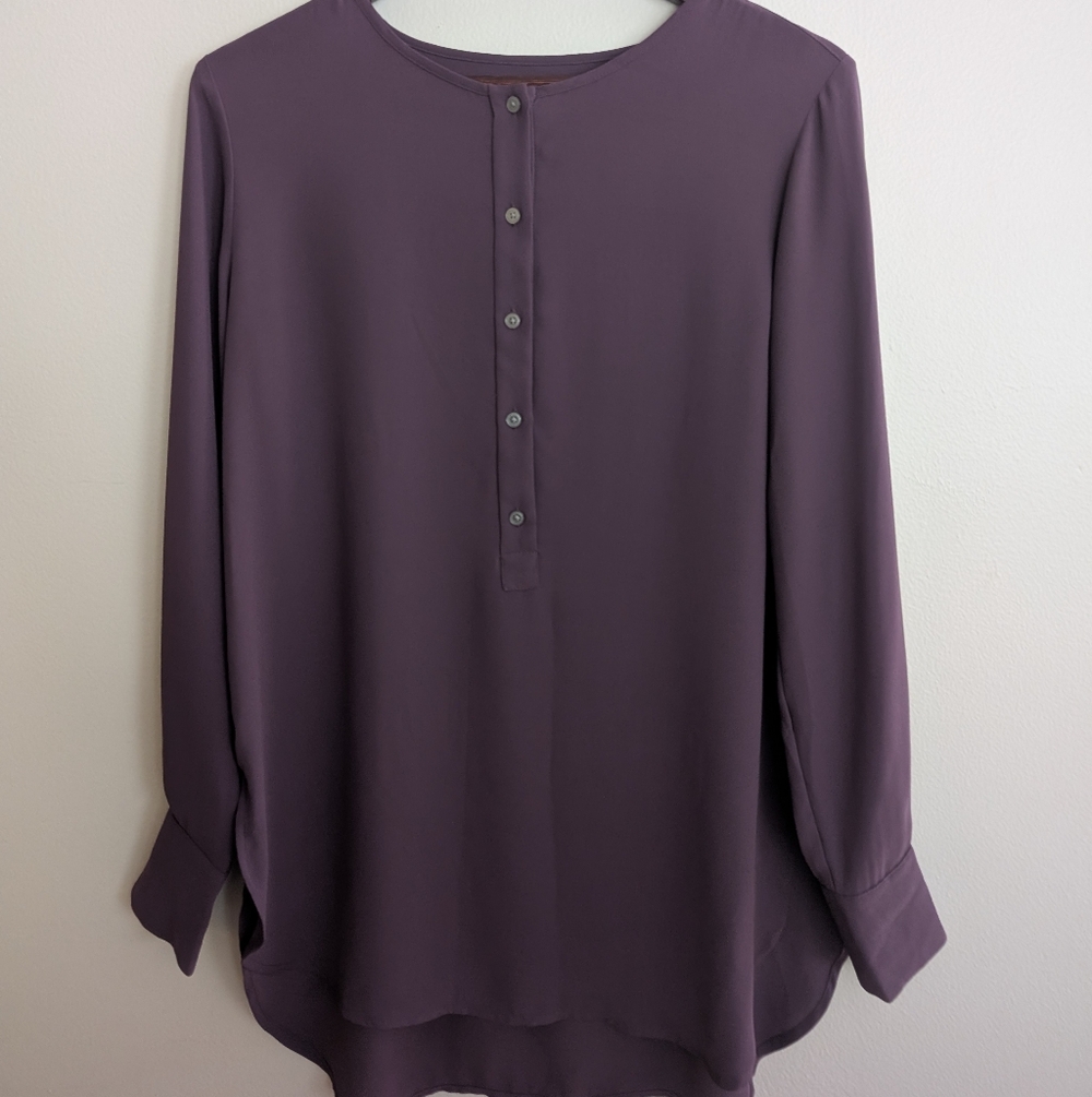 Elegant Purple Women's Top